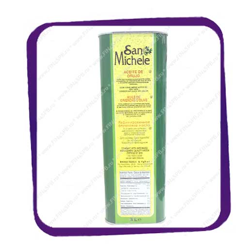 фото: San Michele Olio Di Sansa Di Oliva 3L